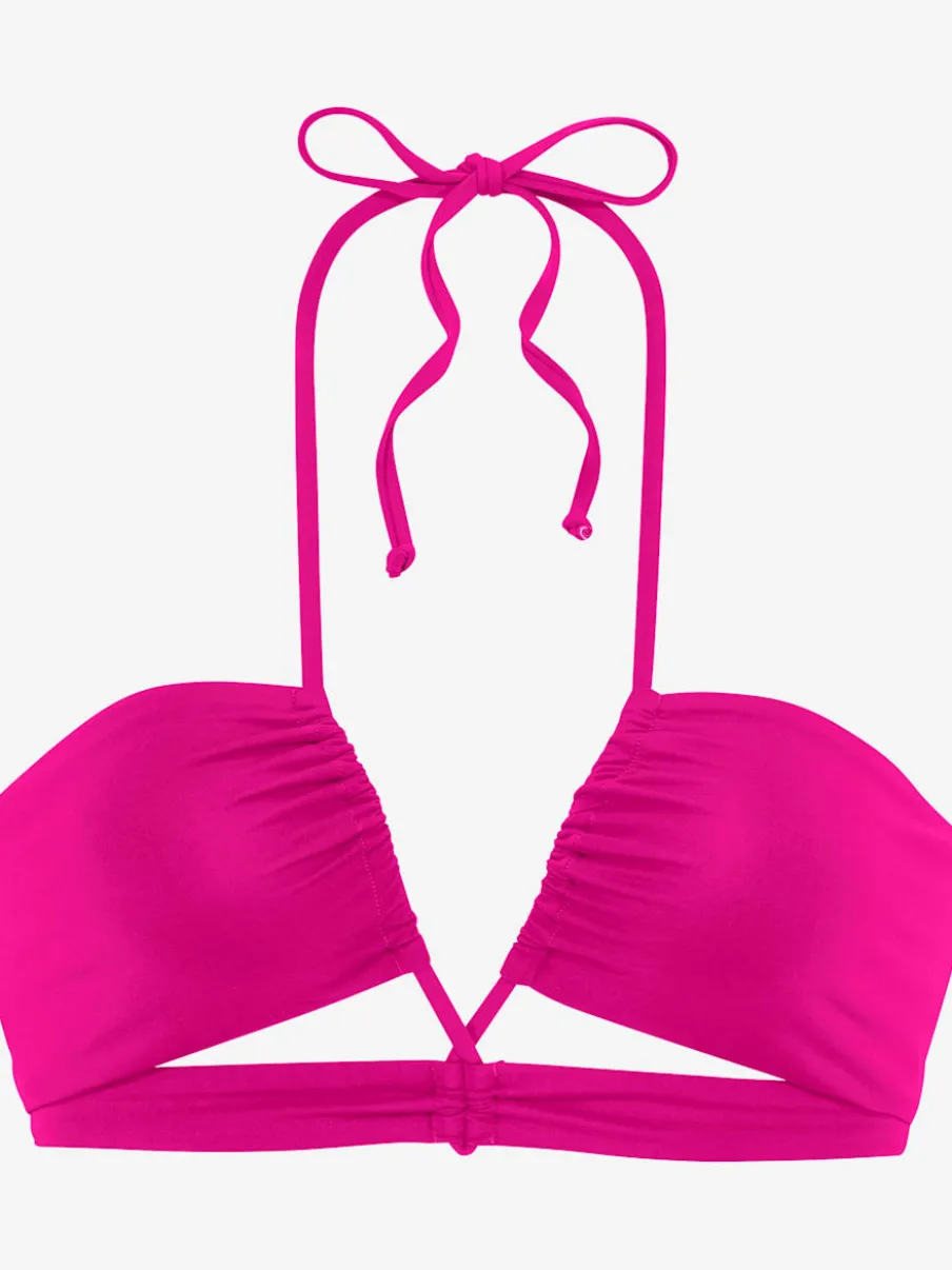 Haut de maillot de bain bandeau avec bonnets amovibles