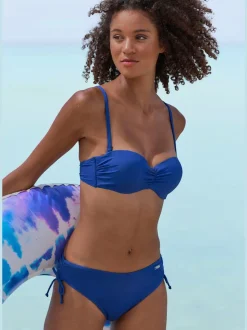 Haut de maillot de bain bandeau avec bonnets rembourrés et bretelles amovibles