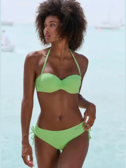 Haut de maillot de bain bandeau avec bonnets rembourrés et bretelles amovibles