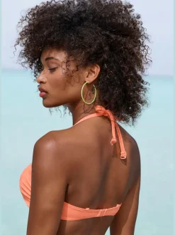 Haut de maillot de bain bandeau avec bonnets rembourrés et bretelles amovibles