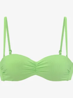 Haut de maillot de bain bandeau avec bonnets rembourrés et bretelles amovibles