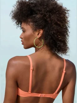 Haut de maillot de bain bandeau avec bonnets rembourrés et bretelles amovibles