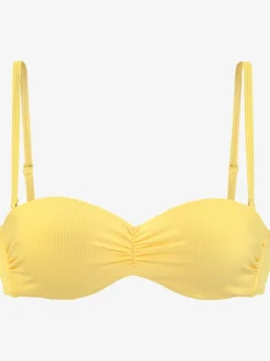 Haut de maillot de bain bandeau avec bonnets rembourrés et bretelles amovibles