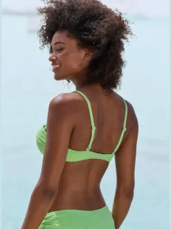 Haut de maillot de bain bandeau avec bonnets rembourrés et bretelles amovibles