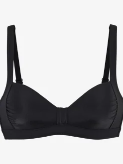 Haut de maillot de bain bandeau avec bonnets rembourrés et bretelles réglables