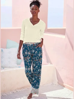 Haut de pyjama manches longues ultra-douces