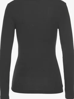 Haut de pyjama t-shirt côtelé ultra-doux