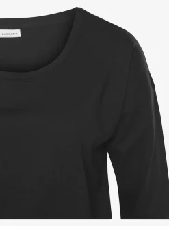 Haut de pyjama t-shirt à manches longues décontracté