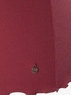 Haut de pyjama t-shirt à manches courtes avec encolure ronde