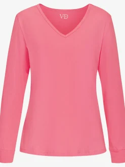 Haut de pyjama t-shirt à manches longues pour dormir