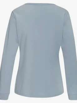 Haut de pyjama t-shirt à manches longues pour dormir