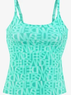 Haut de tankini imprimé tendance