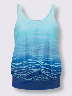 Haut de tankini oversize avec bretelles réglables confortables