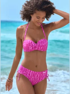 Hauts de bikini bandeau à armatures en polyamide recyclé