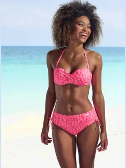 Hauts de bikini bandeau à armatures en polyamide recyclé