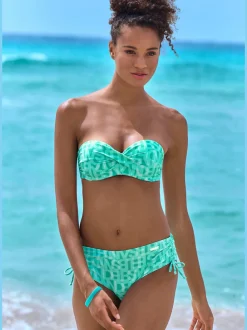 Hauts de bikini bandeau à armatures en polyamide recyclé