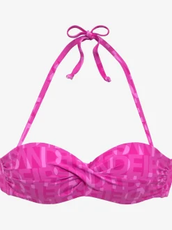 Hauts de bikini bandeau à armatures en polyamide recyclé