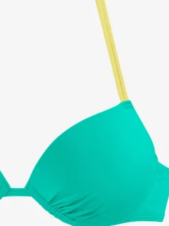 Hauts de bikini push-up à bretelles tressées raffinées