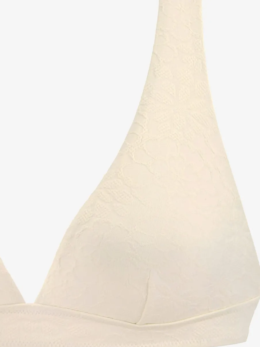 Hauts de bikini triangle avec bonnets amovibles floraux