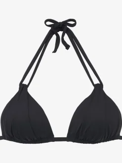 Hauts de bikini triangle avec bonnets rembourrés ajustables