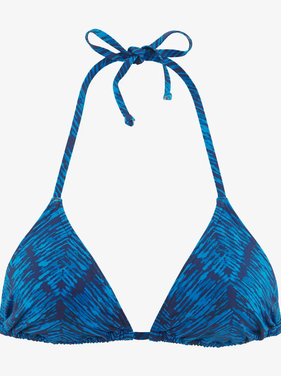 Hauts de bikini triangle à nouer et imprimés graphiques