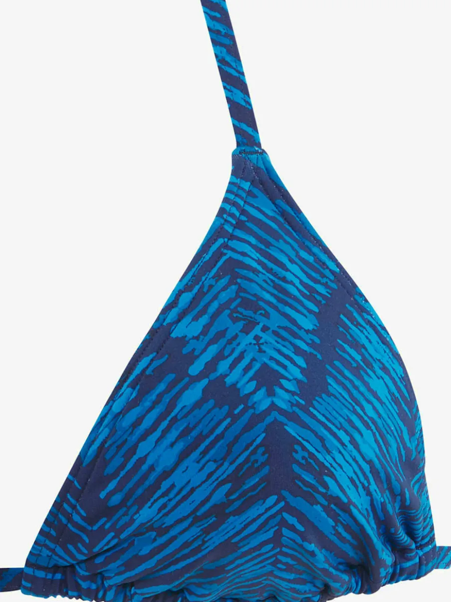 Hauts de bikini triangle à nouer et imprimés graphiques