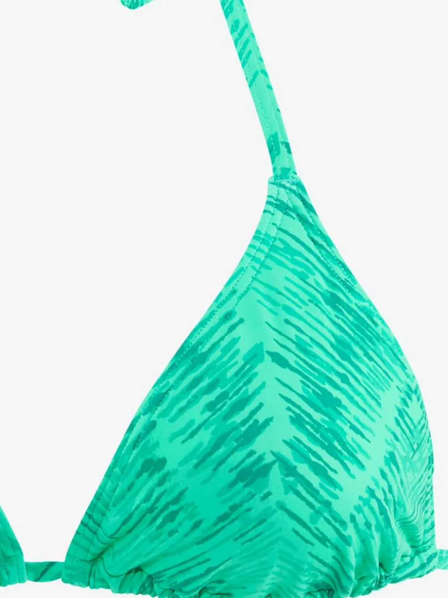 Hauts de bikini triangle à nouer et imprimés graphiques