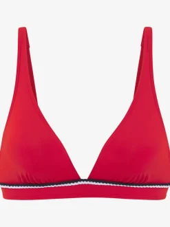 Hauts de bikini triangles avec cordons et bonnets amovibles