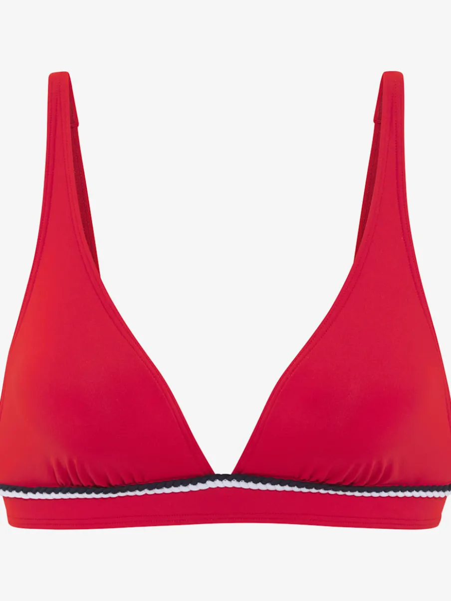 Hauts de bikini triangles avec cordons et bonnets amovibles