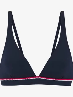 Hauts de bikini triangles avec cordons et bonnets amovibles
