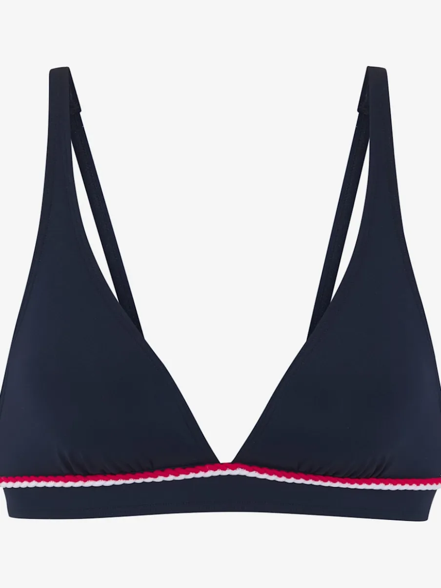 Hauts de bikini triangles avec cordons et bonnets amovibles