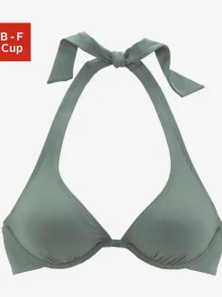 Hauts de maillot de bain à armatures bonnets amovibles