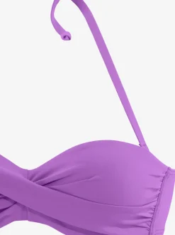 Hauts de maillots de bain bandeau avec bonnets rembourrés