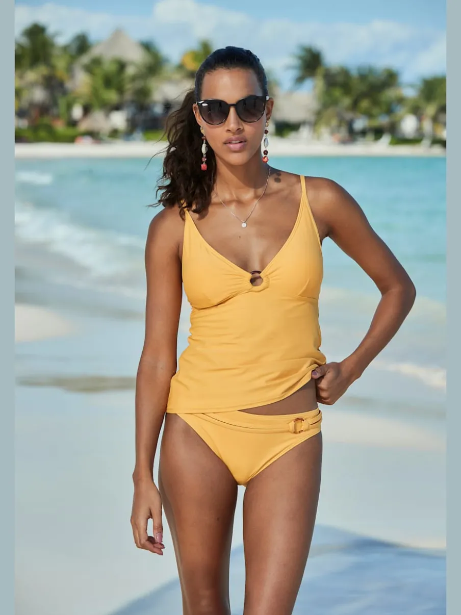 Hauts de tankini avec bonnets amovibles et bretelles ajustables