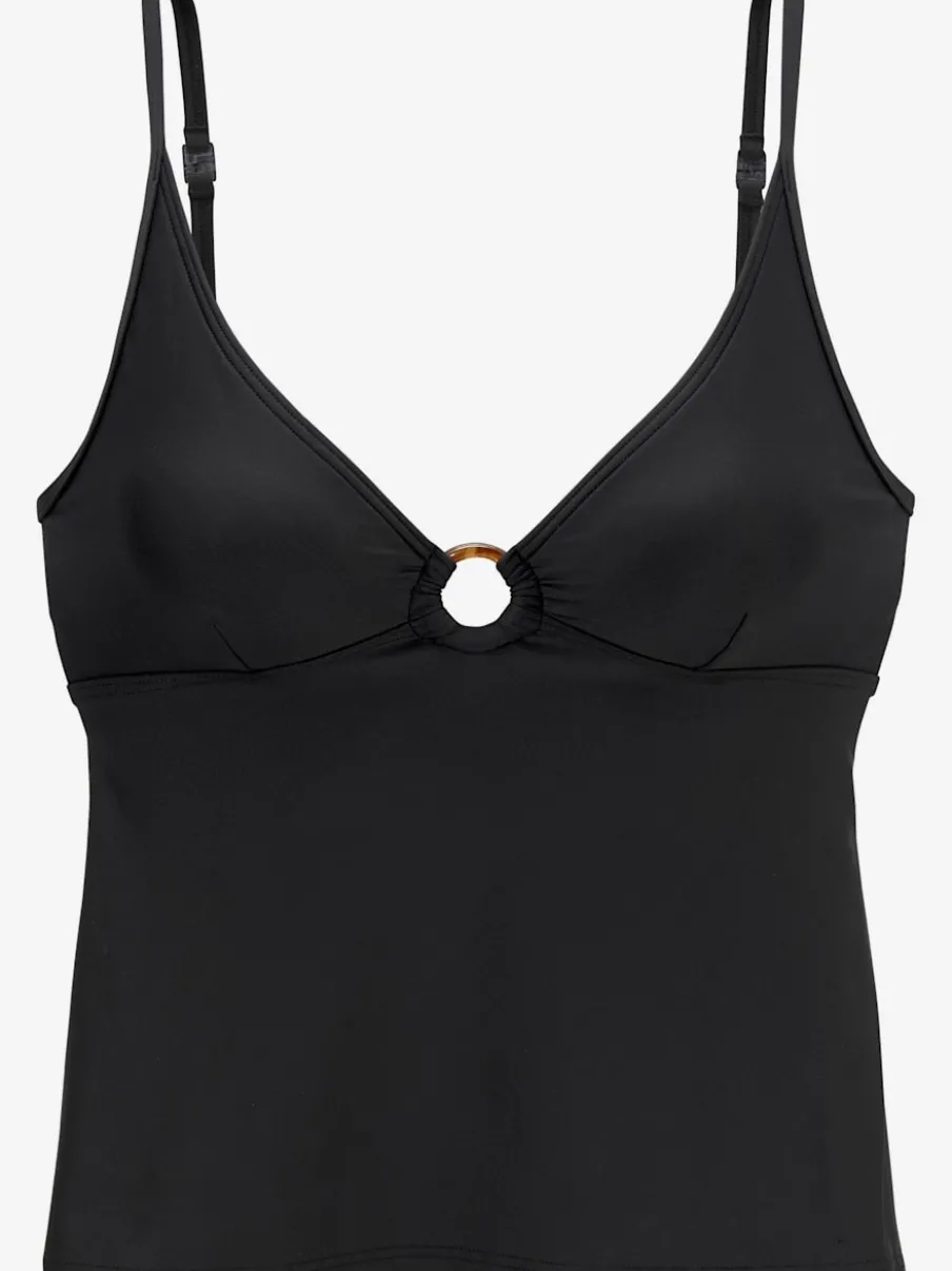 Hauts de tankini avec bonnets amovibles et bretelles ajustables