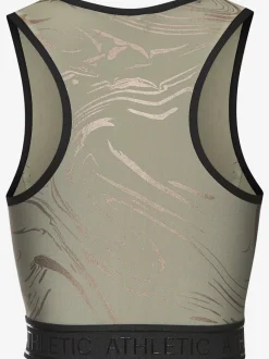 Hauts techniques courts avec glissière et ceinture élastique