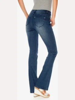 Jean bootcut avec Power Mesh et élasthanne intégré