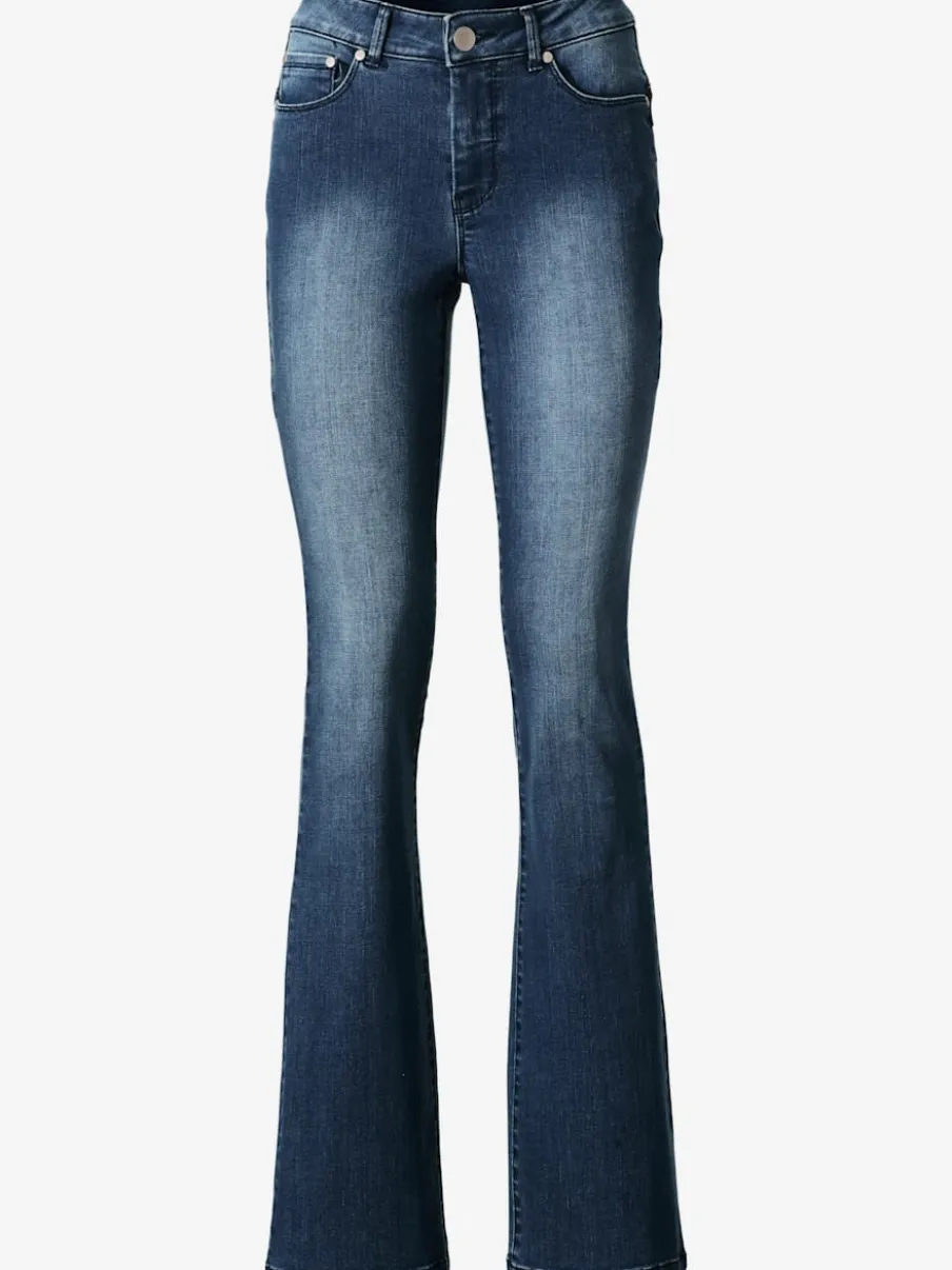 Jean bootcut avec Power Mesh et élasthanne intégré