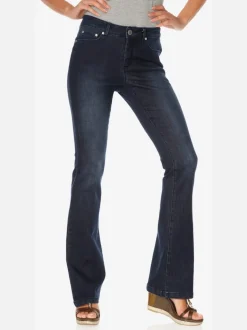 Jean bootcut avec Power Mesh et élasthanne intégré