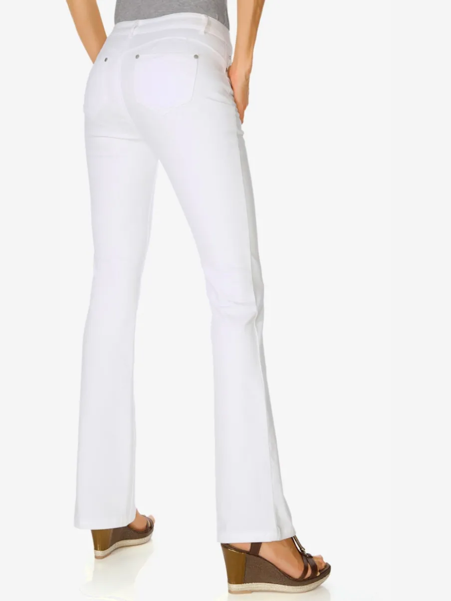 Jean bootcut avec Power Mesh et élasthanne intégré