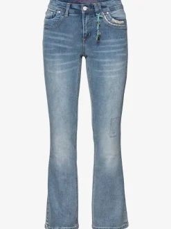 Jean bootcut détails décoratifs