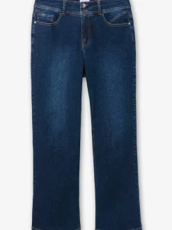 Jean bootcut taille étroite et cuisses fortes
