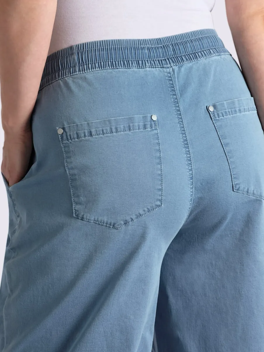 Jean ceinture élastique confortable