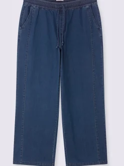 Jean ceinture élastique confortable