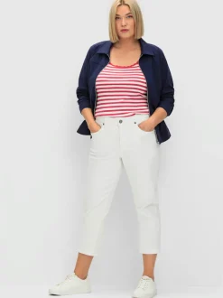 Jean 7/8 coupe 5 poches