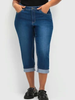 Jean 7/8 coupe 5 poches