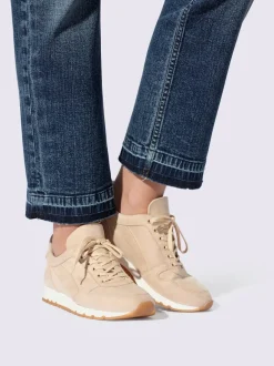 Jean décontracté cinq poches en coton extensible doux