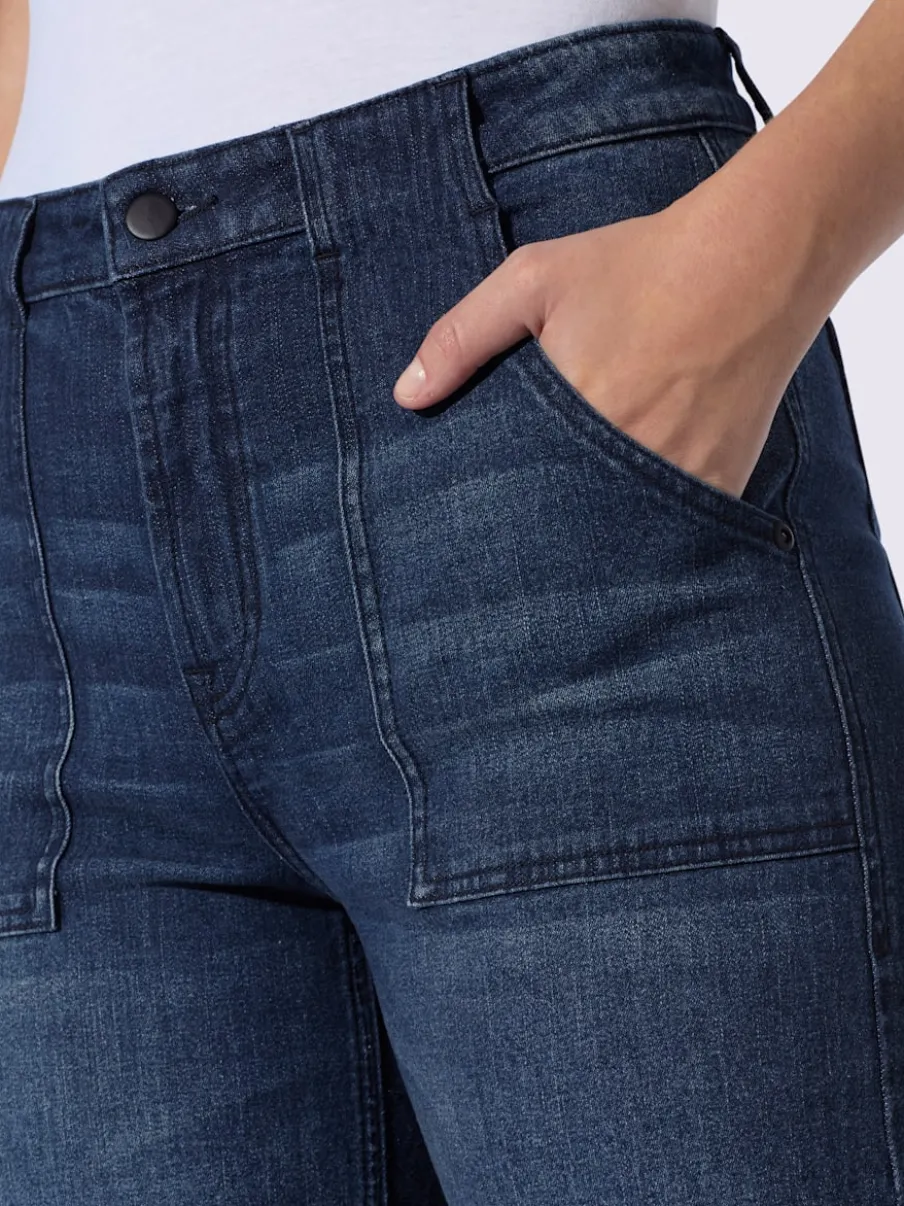 Jean délavage tendance