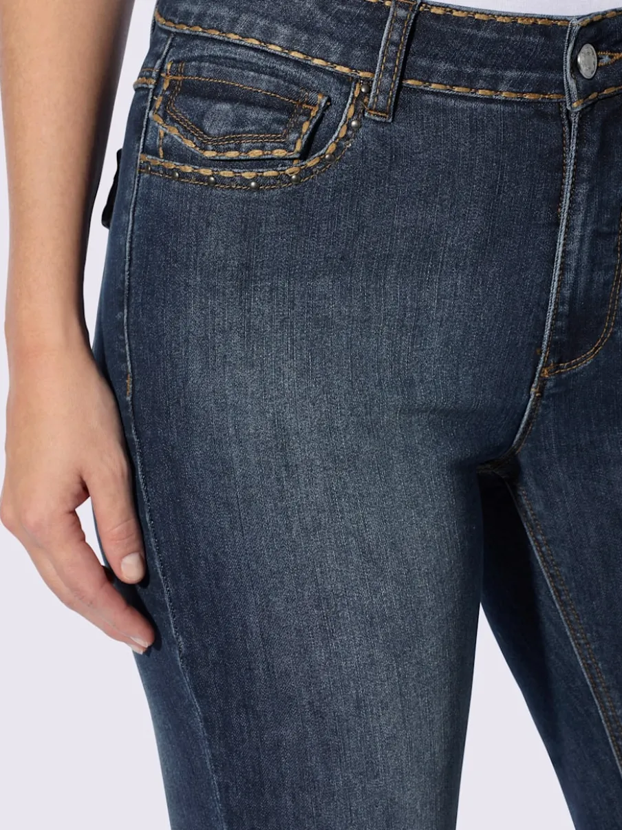Jean délavé tendance