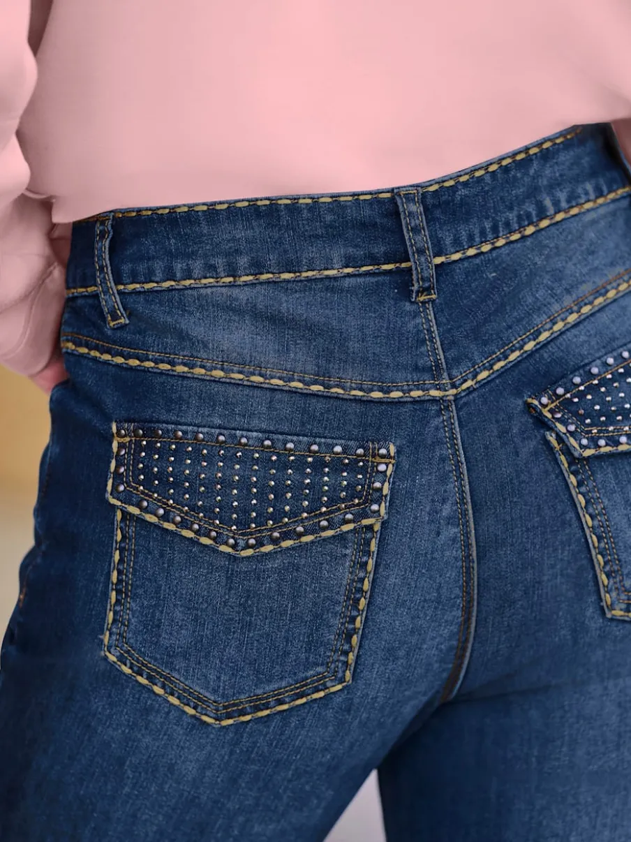 Jean délavé tendance